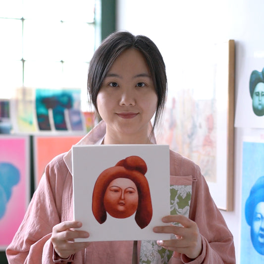 NO.14 The Cinnamon Heart – Archival Fine Art Print (8x8")