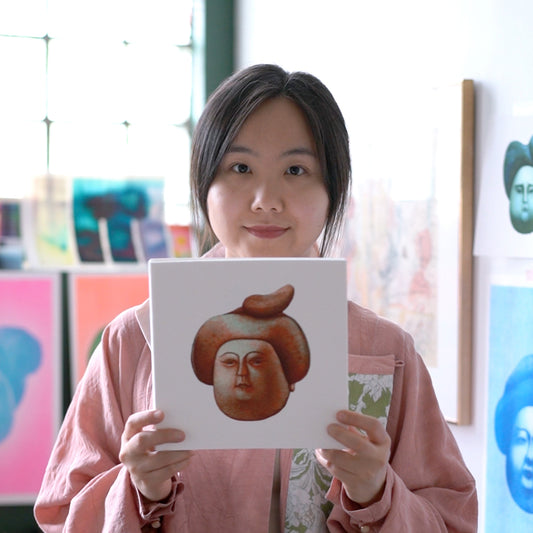 NO.21 The Bronze Lady – Archival Fine Art Print (8x8")