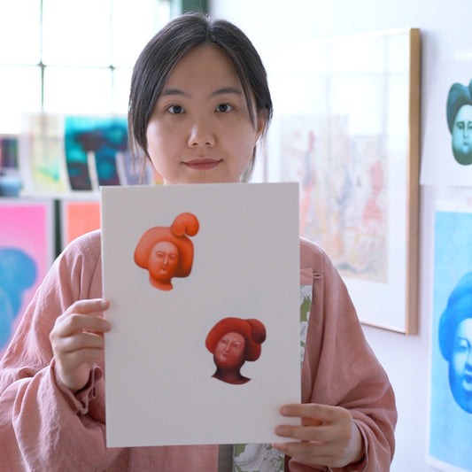 Original Artwork No.5 – The Red Ladies