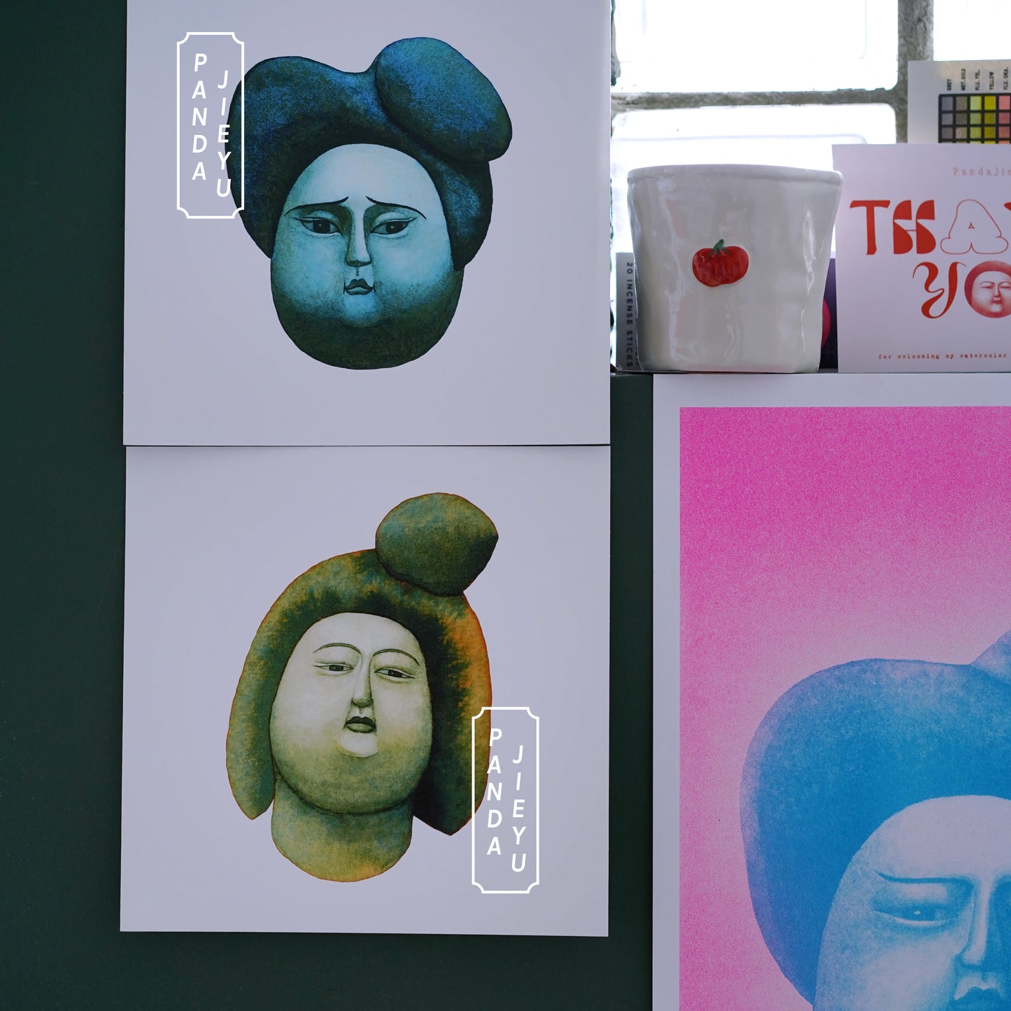 NO.6 The Night Guardian – Archival Fine Art Print (8x8")