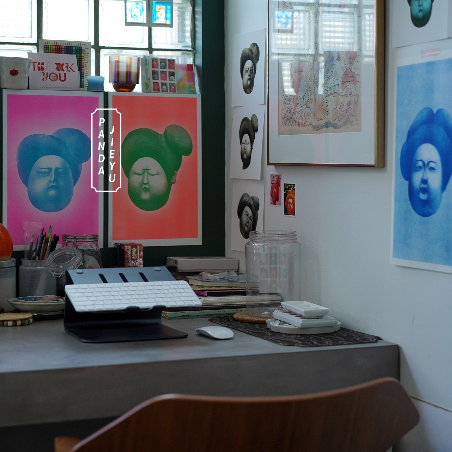 2-color Risograph print (11x17") – The Desert Explorer