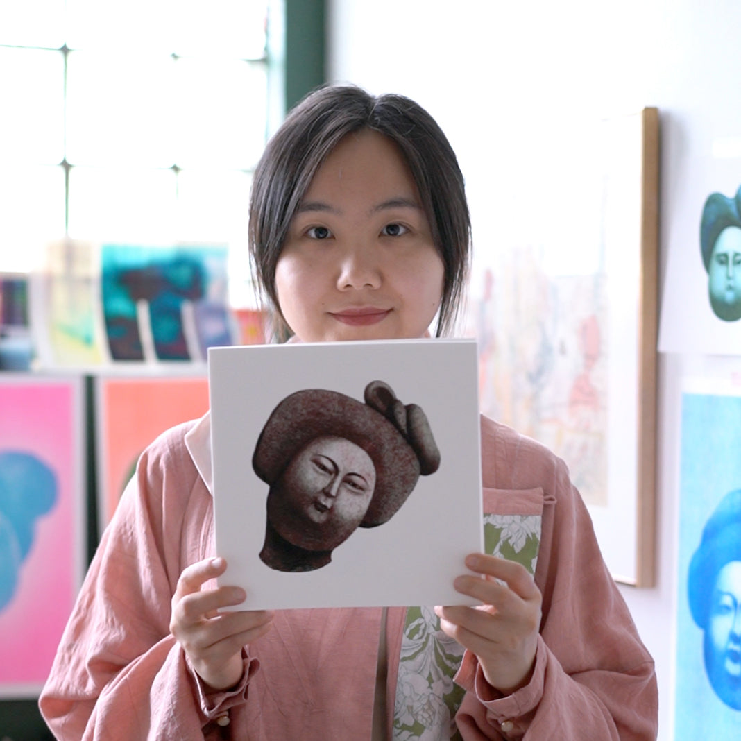 NO.11 The Earth-Shadow Seer – Archival Fine Art Print (8x8")