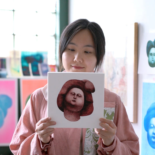 NO.10 The Girl Behind Palace Walls – Archival Fine Art Print (8x8")