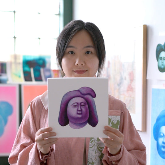 NO.20 The Peony – Archival Fine Art Print (8x8")