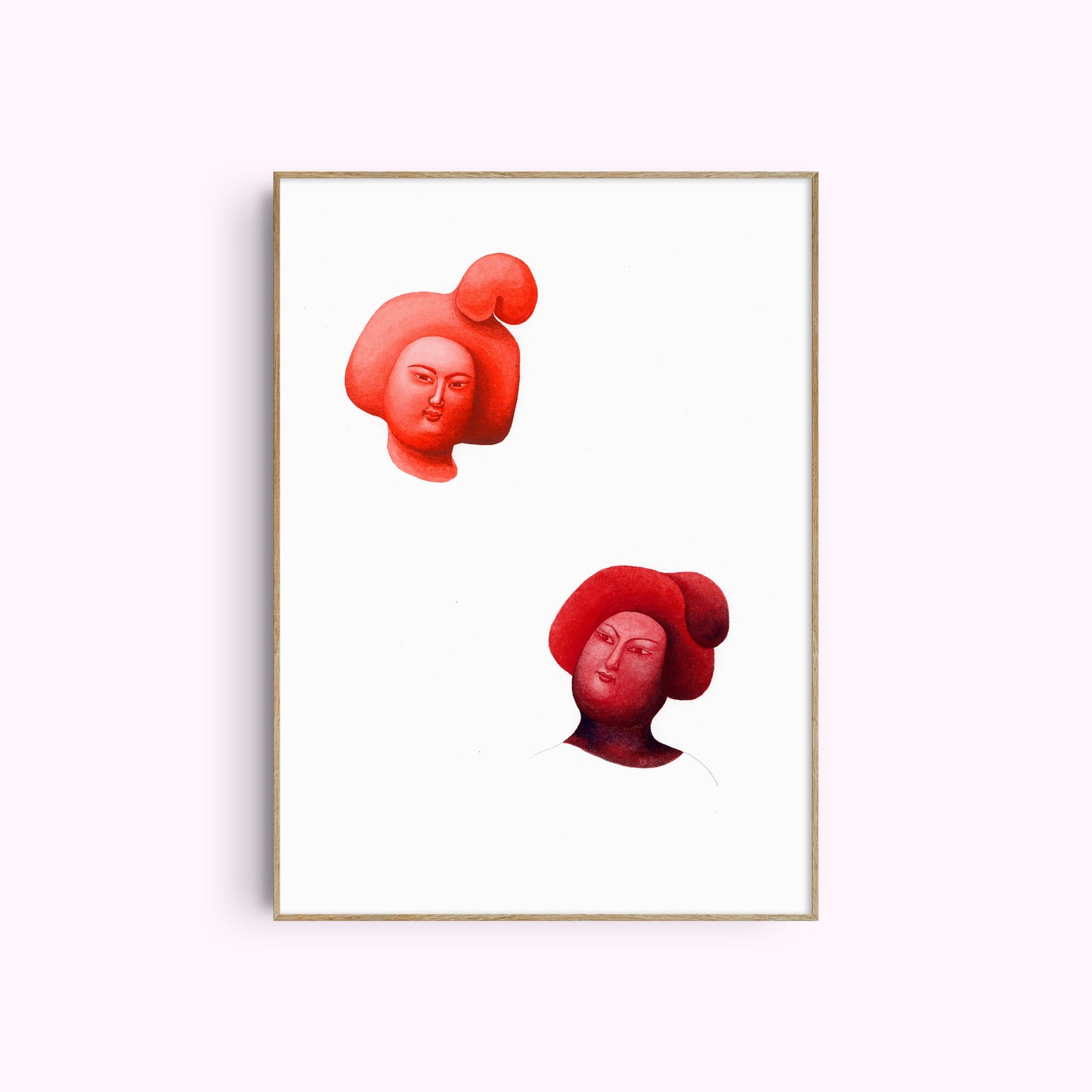 Original Artwork No.5 – The Red Ladies