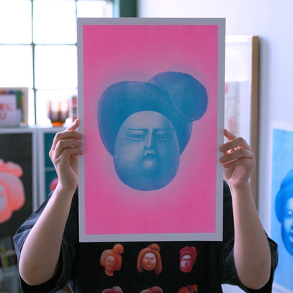 2-color Risograph print (11x17") – The Ocean Drifter