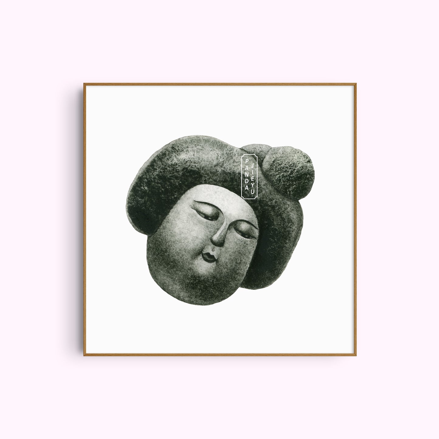 NO.4 The Stone Carver – Archival Fine Art Print (8x8")