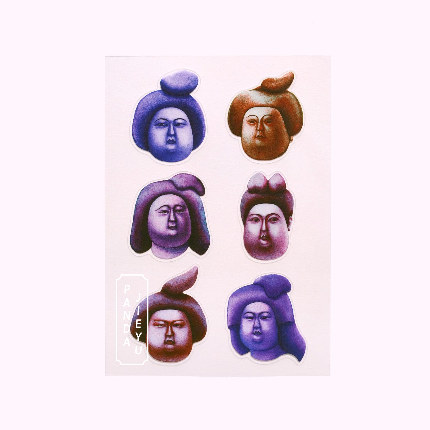 Sticker Sheet (6x8") – Wild Tang Dynasty Friends